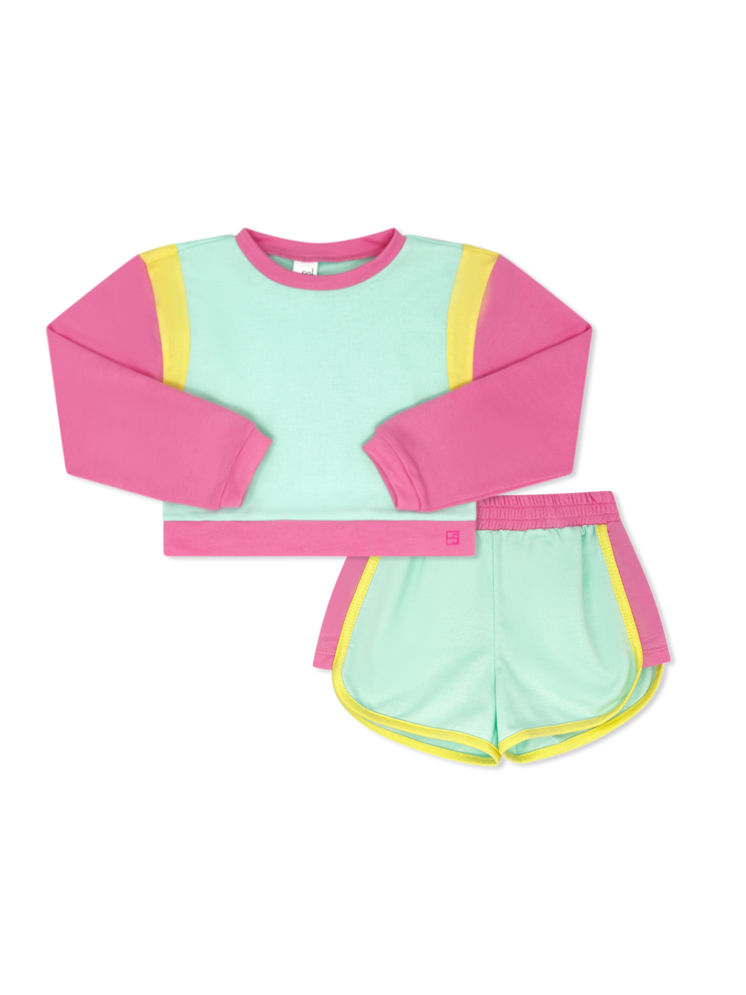 Ellie Everyday - Cool Mint, Yellow, Taffy Pink
