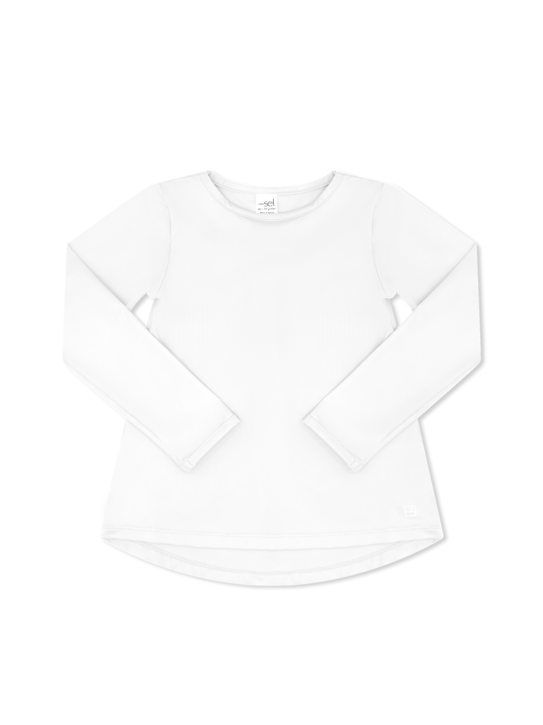 Taylor T Long Sleeve - Pure Coconut