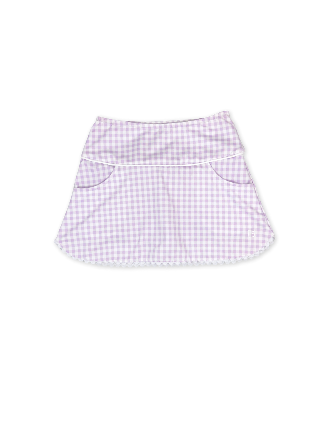 Tiffany Skort - Petal Purple Gingham